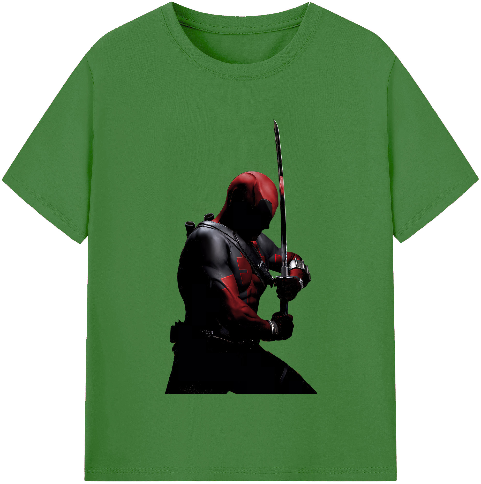 （画像用） Deadpool デッドプール レディースカジュアルプリントTシャツ（綿100％）